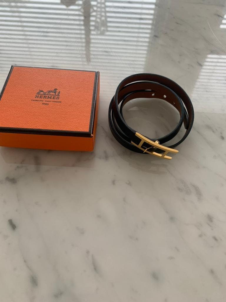 Hermes armband maat S zwart, Sieraden, Tassen en Uiterlijk, Armbanden, Ophalen of Verzenden