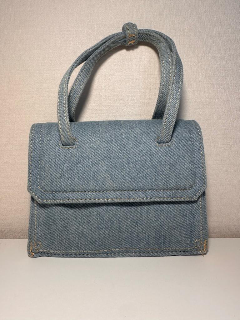 Zara denim schoudertas / crossbody - Zo goed als nieuw, Ophalen of Verzenden, Zo goed als nieuw, Blauw, Schoudertasje