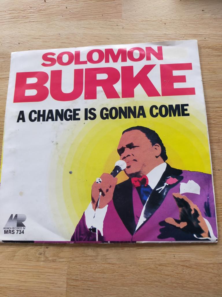 Solomon Burke , a change is gonna come, Ophalen of Verzenden, Zo goed als nieuw, Pop