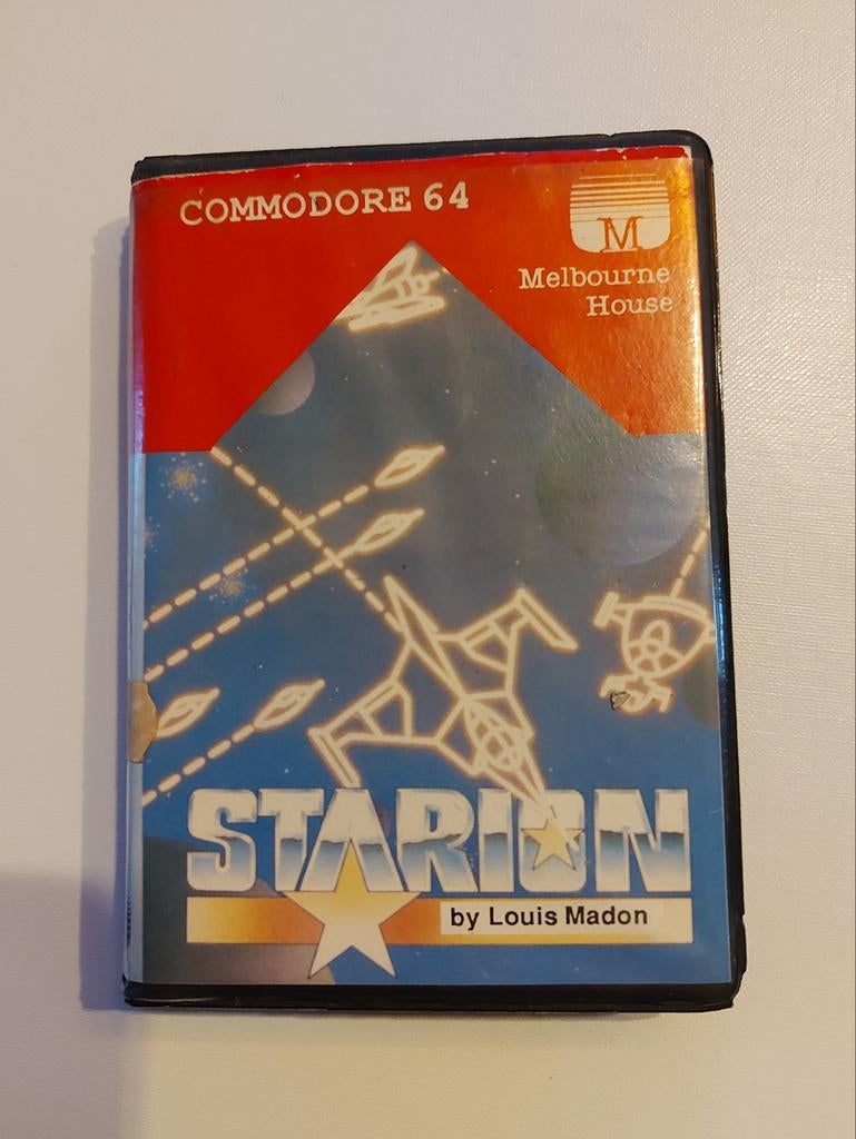 Starion Commodore 64 Cassette - Ruimtegevechten & Simulatie, Avontuur en Actie, Gebruikt, 1 speler, Ophalen of Verzenden