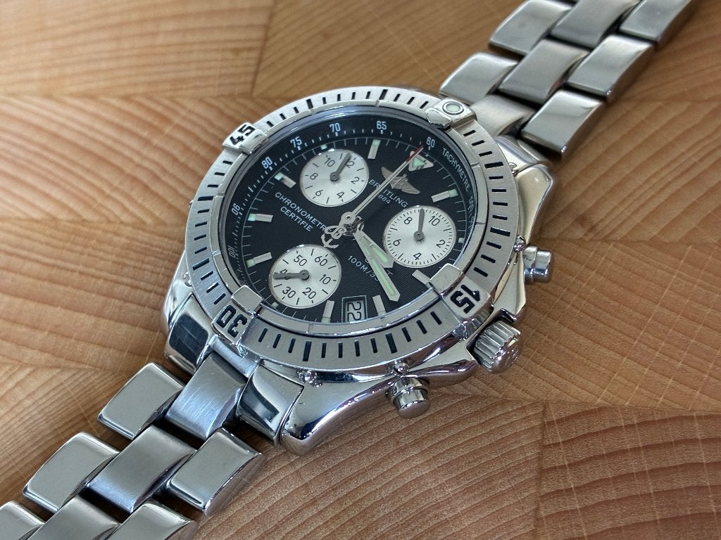 Breitling Colt A73350 nette staat, Staal, Gebruikt, Staal, Breitling