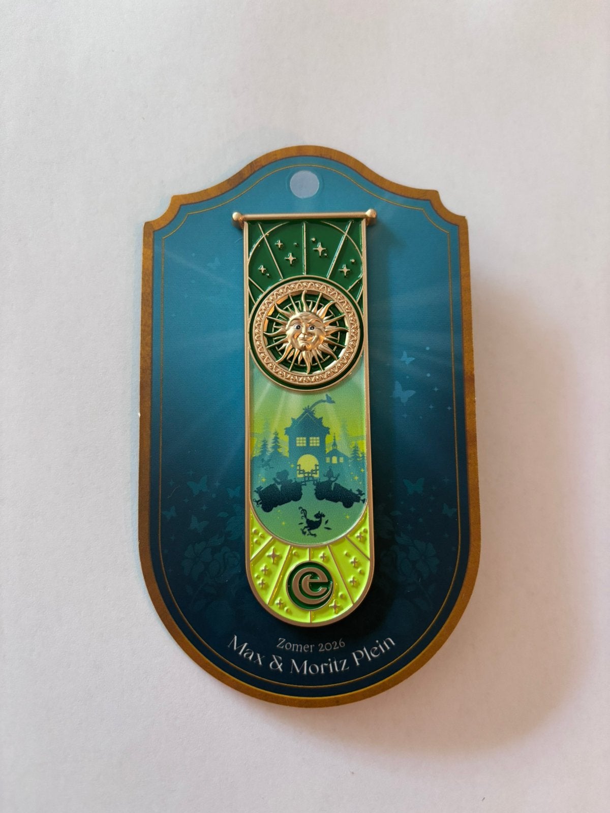 Max & Moritz zomer pin (Efteling), Verzamelen, Efteling, Ophalen of Verzenden, Nieuw, Button of Speldje