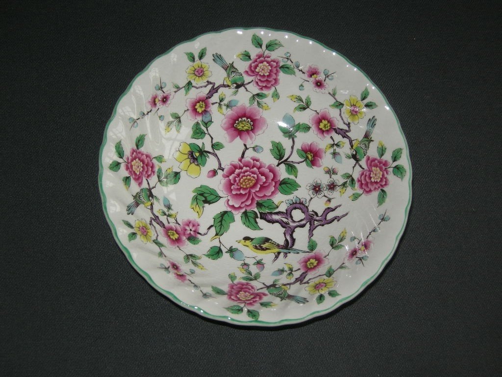 Old Foley Chinese Rose, schaaltjes, Ophalen of Verzenden