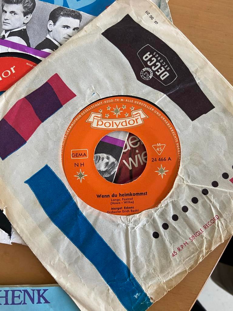 34 Epeetjes: Duitse Schlagers & Nederlandstalig (Willy & Wil, Ophalen of Verzenden, Gebruikt, 7 inch, Nederlandstalig