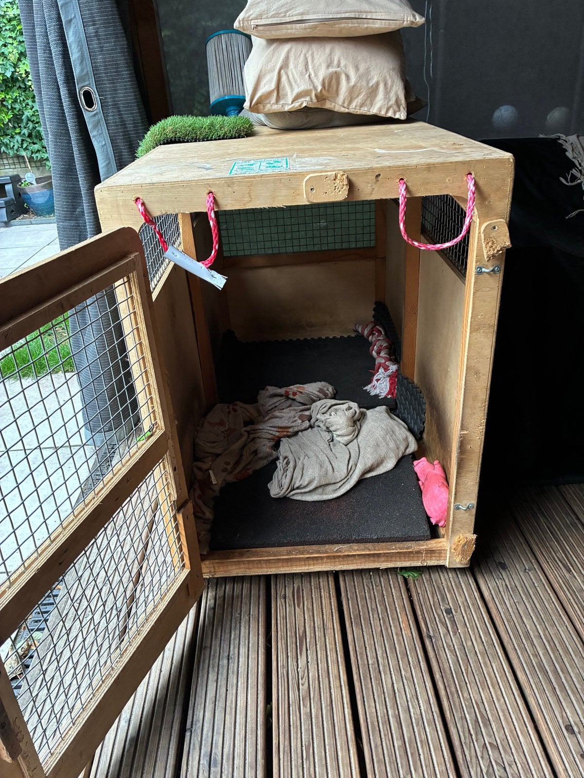 Hondenhok, Dieren en Toebehoren, Ophalen of Verzenden, 110 cm of meer