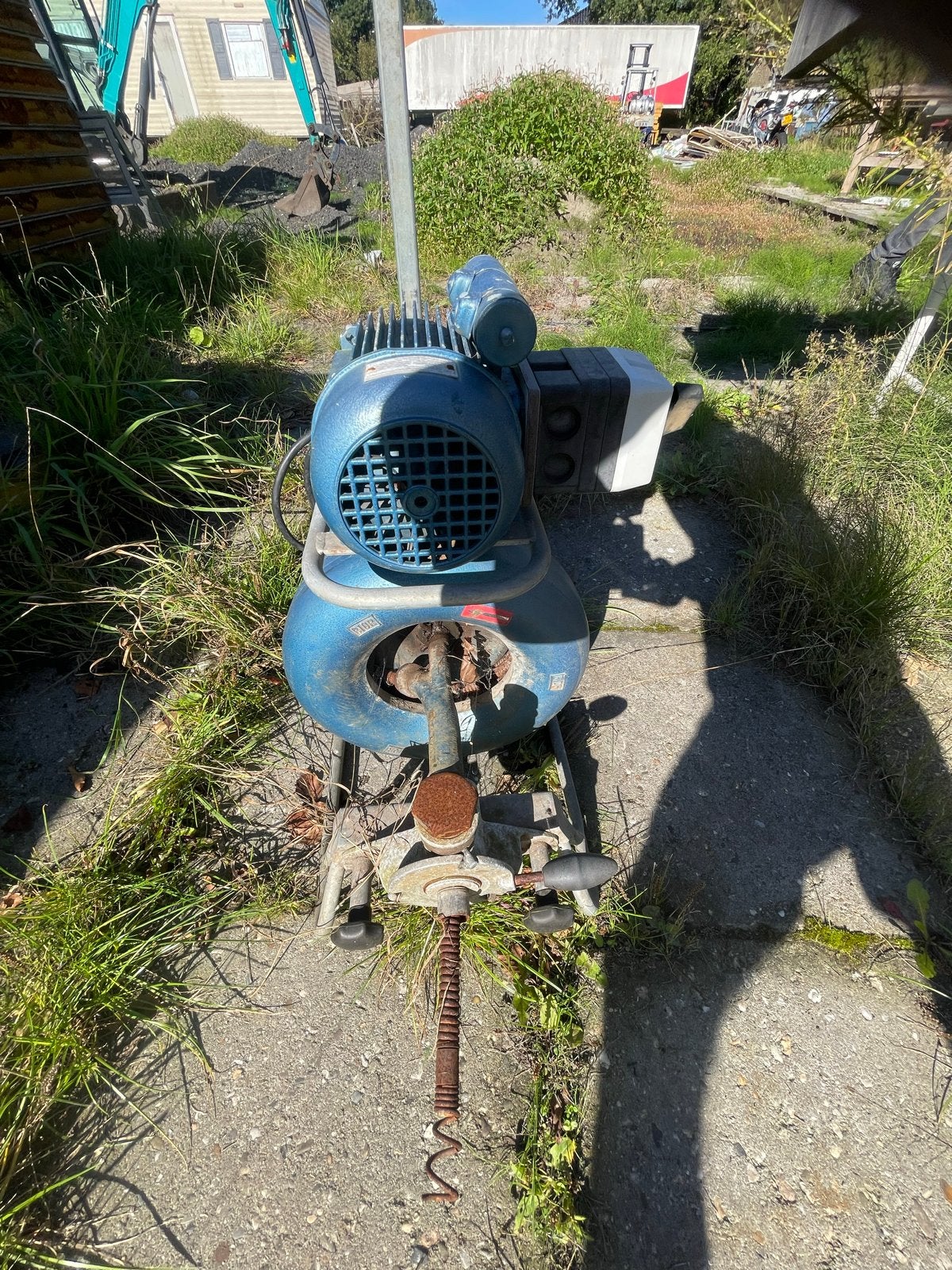 Rioolreinigingsmachine / Ontstoppingsmachine, Ophalen, Gebruikt