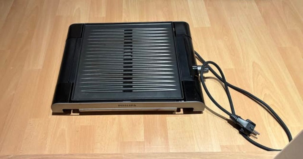 Philips HD4419/20 Grill - Elektrische Grillplaat, Ophalen of Verzenden, Gebruikt, 4 t/m 7 personen