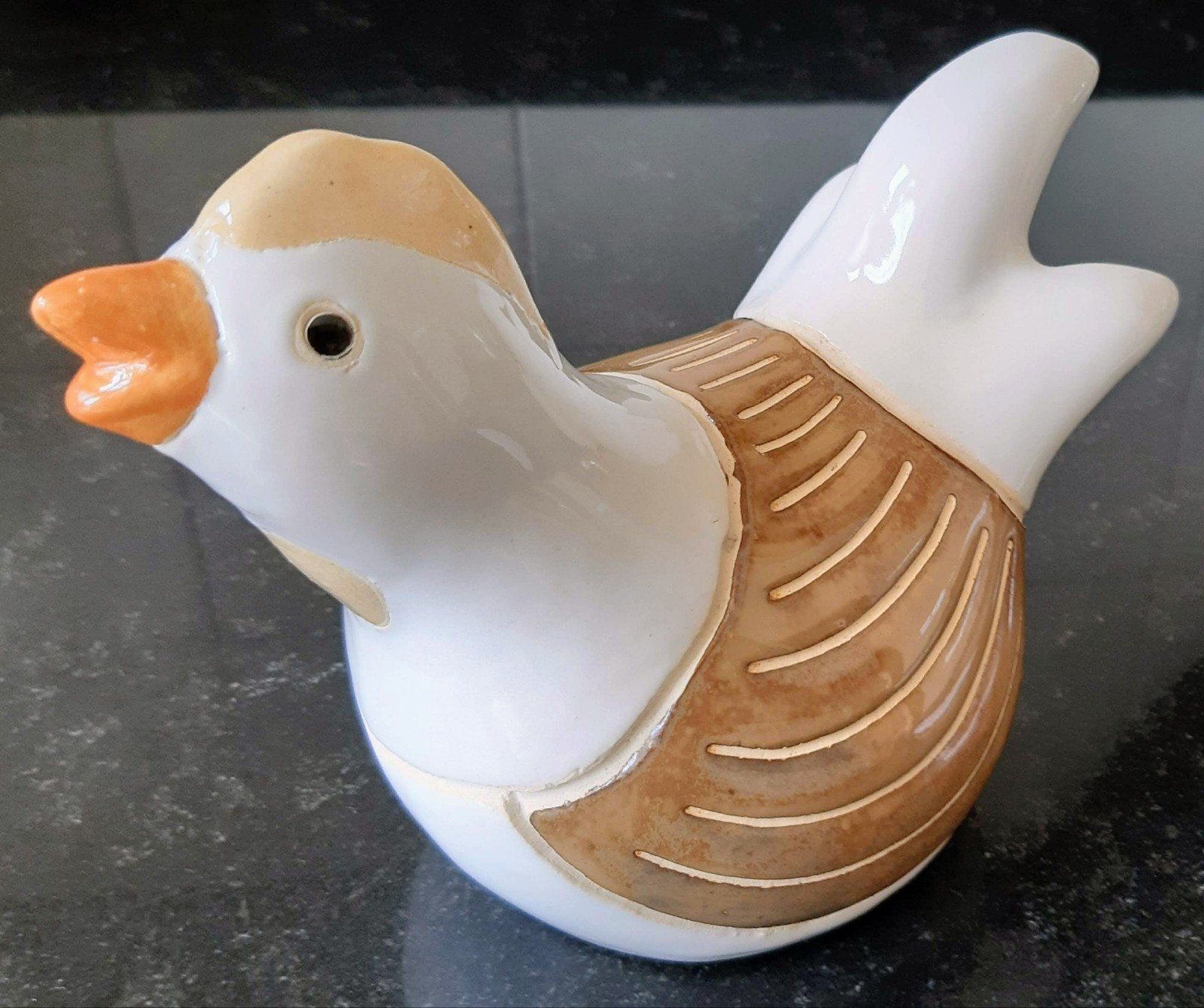 Vintage keramieken vogel zware kwaliteit, Ophalen of Verzenden