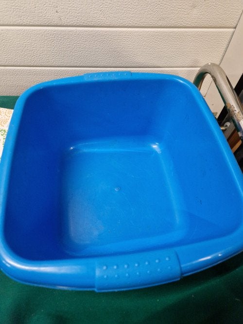 curver afwasbak blauw 10 liter, Ophalen of Verzenden, 'T Olde Gre-j, Info@toldegrej.nl, Endepoelstraat 20f Didam