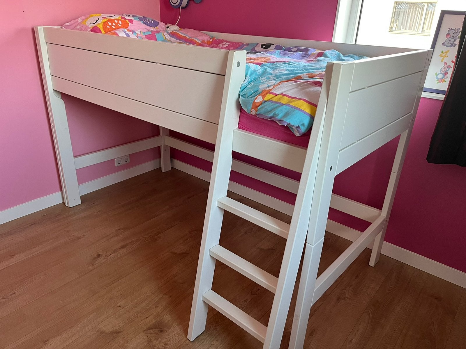 Onderstel voor half-hoogslaper, bed verhoger. LIFETIME, Kinderen en Baby's, Kinderkamer | Stapelbedden en Hoogslapers, Ophalen