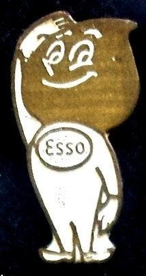 Esso oliemannetje speld -wit, Verzenden, Nieuw, Merk, Speldje of Pin