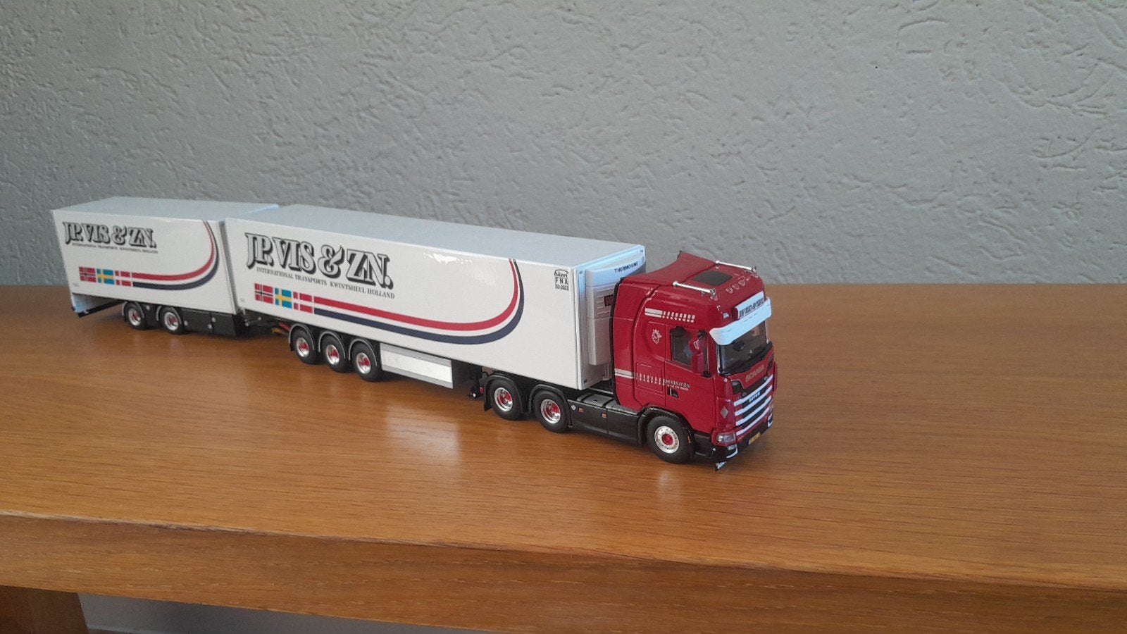 lzv vis wsi, Hobby en Vrije tijd, Modelauto's | 1:50, Ophalen of Verzenden, Zo goed als nieuw, Bus of Vrachtwagen, Wsi