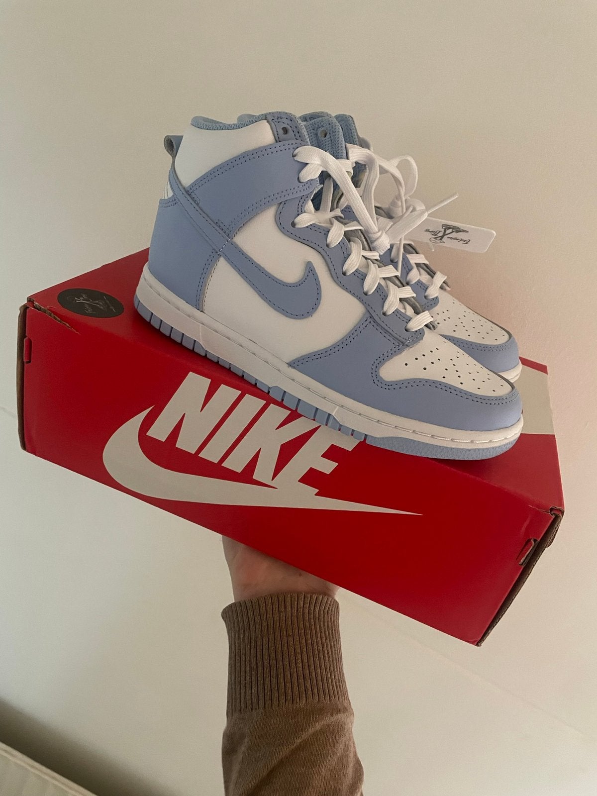 Nike Dunk High Aluminum 37.5, Blauw, Nike, Nieuw, Ophalen of Verzenden