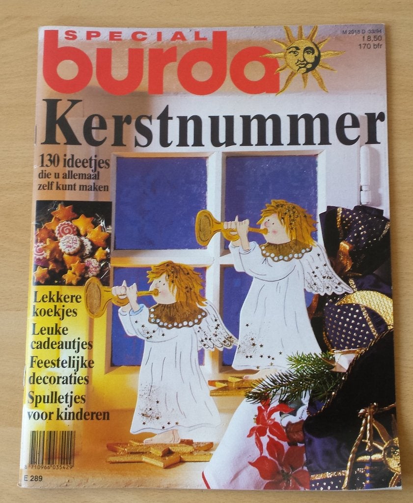 Kerstmis - Burda Kerstnummer 1994, Patroon, Gebruikt, Ophalen of Verzenden, Burda