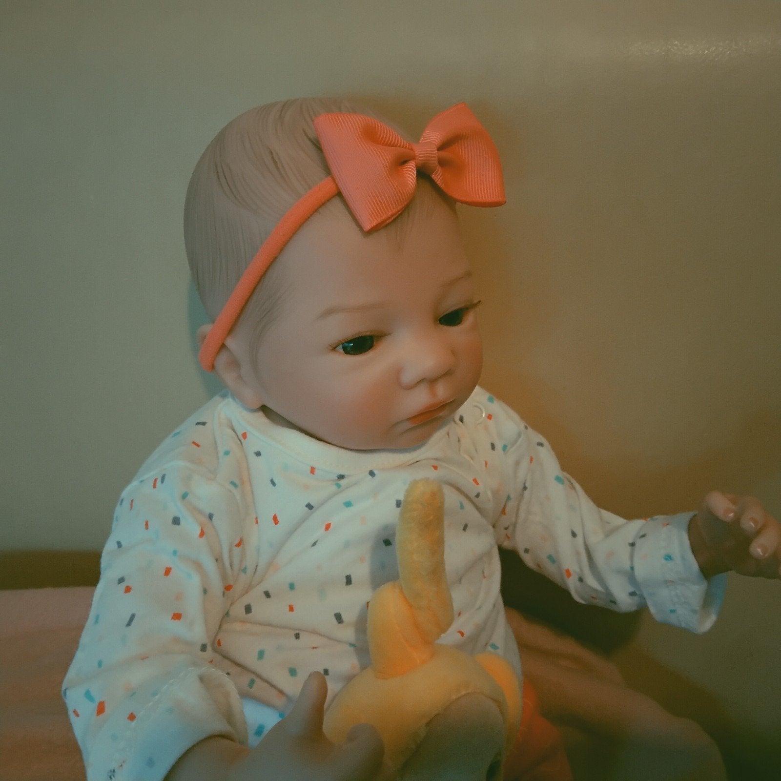 Reborn lana, Verzamelen, Poppen, Ophalen of Verzenden, Zo goed als nieuw, Babypop, Levensecht of Reborn