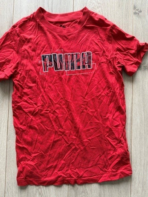 Kinderkleding maat 152: puma sportshirt, PUMA, Sport- of Zwemkleding, Ophalen of Verzenden, Zo goed als nieuw