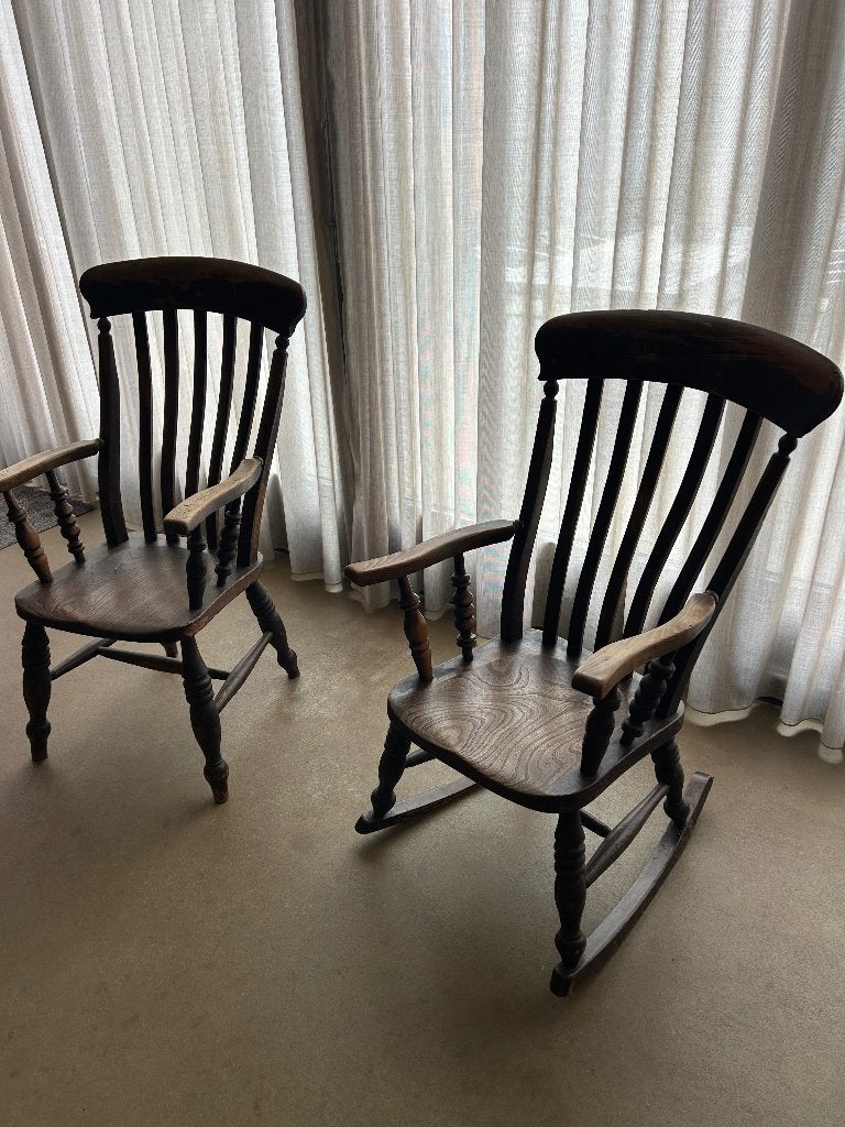 Windsor fauteuil, Ophalen