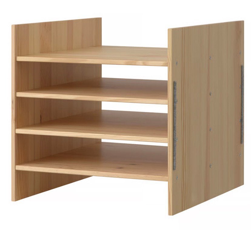 Ikea kallax inzet planken grenen, Ophalen, Zo goed als nieuw, 25 tot 50 cm, Minder dan 100 cm