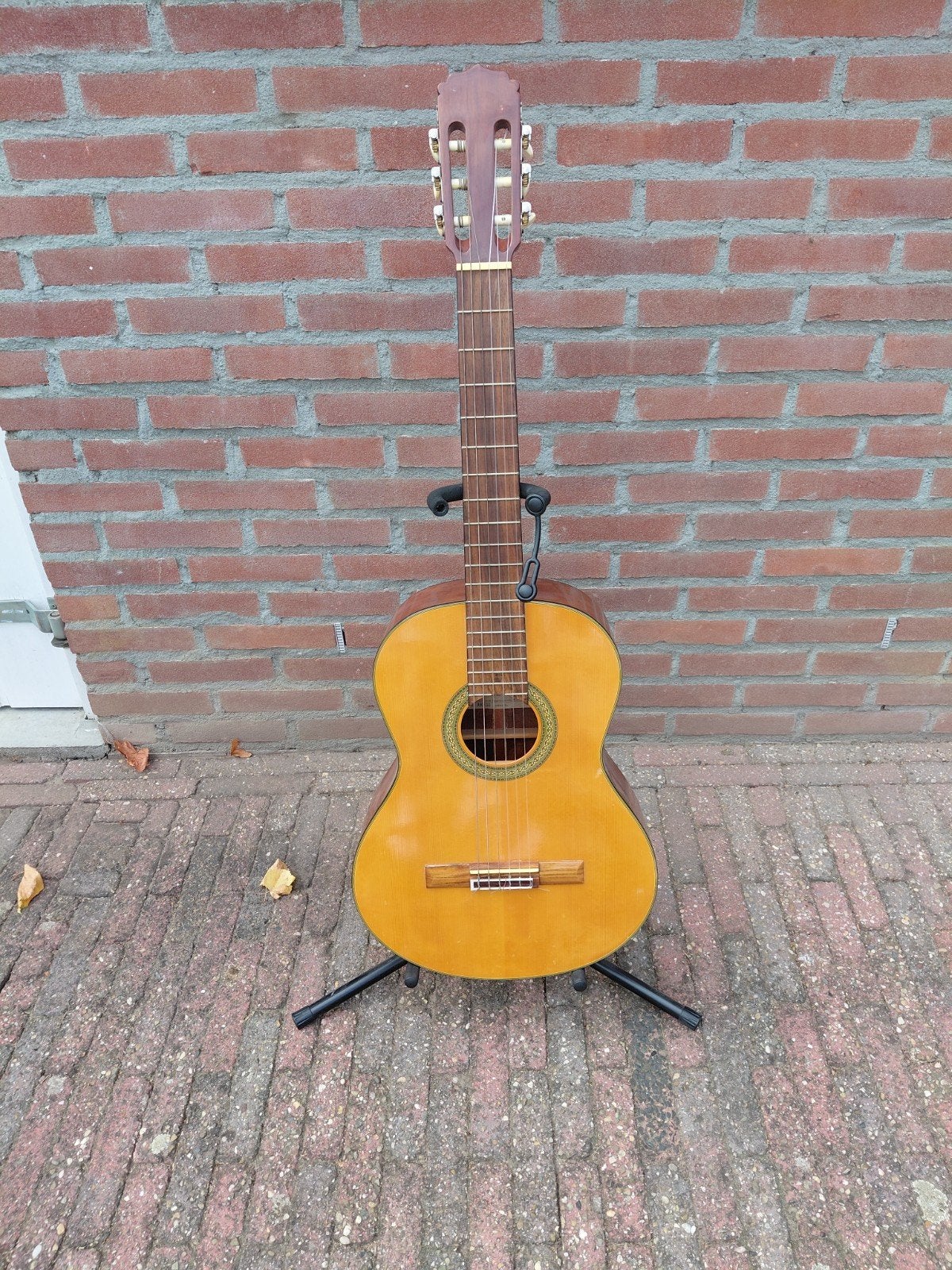 Aria AK-30 Klassieke Gitaar met Tobago Hoes, Ophalen, Gebruikt, Klassieke of Spaanse gitaar, Met koffer