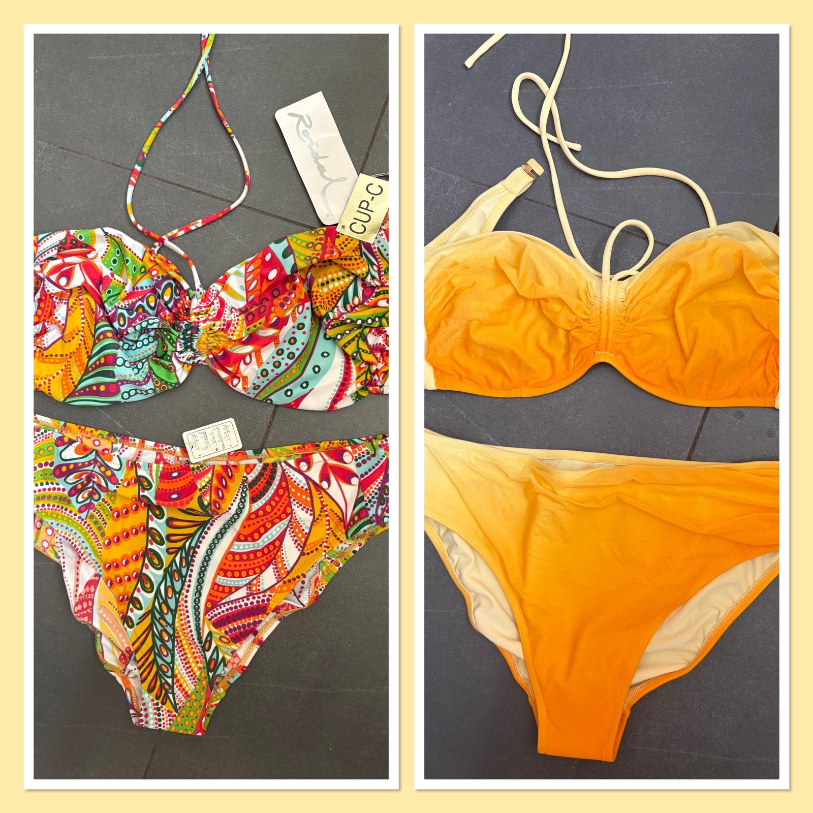 Roidal bikini’s. 2 x Nieuw. Maat 44 C, Kleding | Dames, Ophalen, Nieuw, Overige kleuren, Bikini