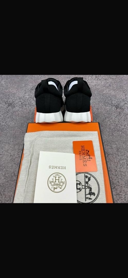 Hermes Sneakers Zwart - Maat 37 tot en 47- Zo goed als nieuw, Kleding | Heren, Schoenen, Verzenden, Zwart, Zo goed als nieuw, Hermes