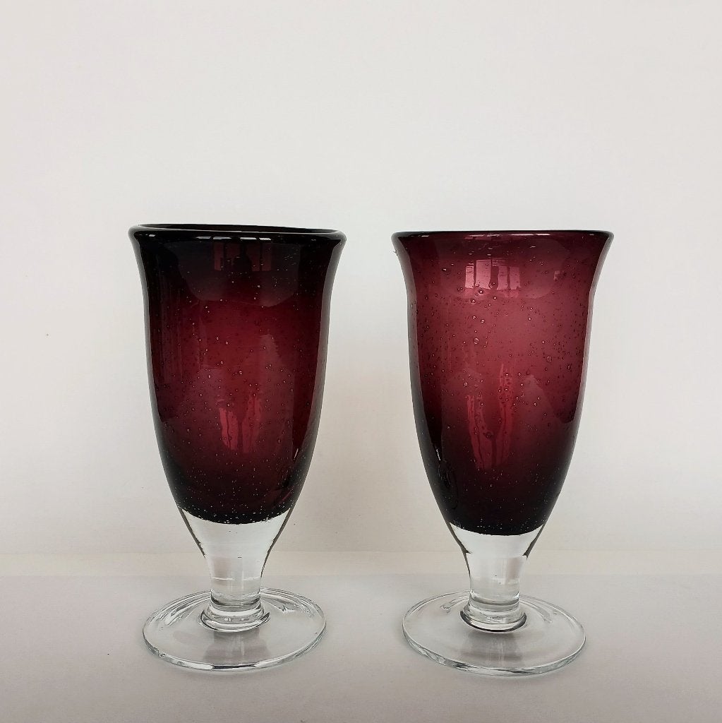 Stel Vazen DutZ Collection Handgeblazen, Antiek en Kunst, Ophalen of Verzenden