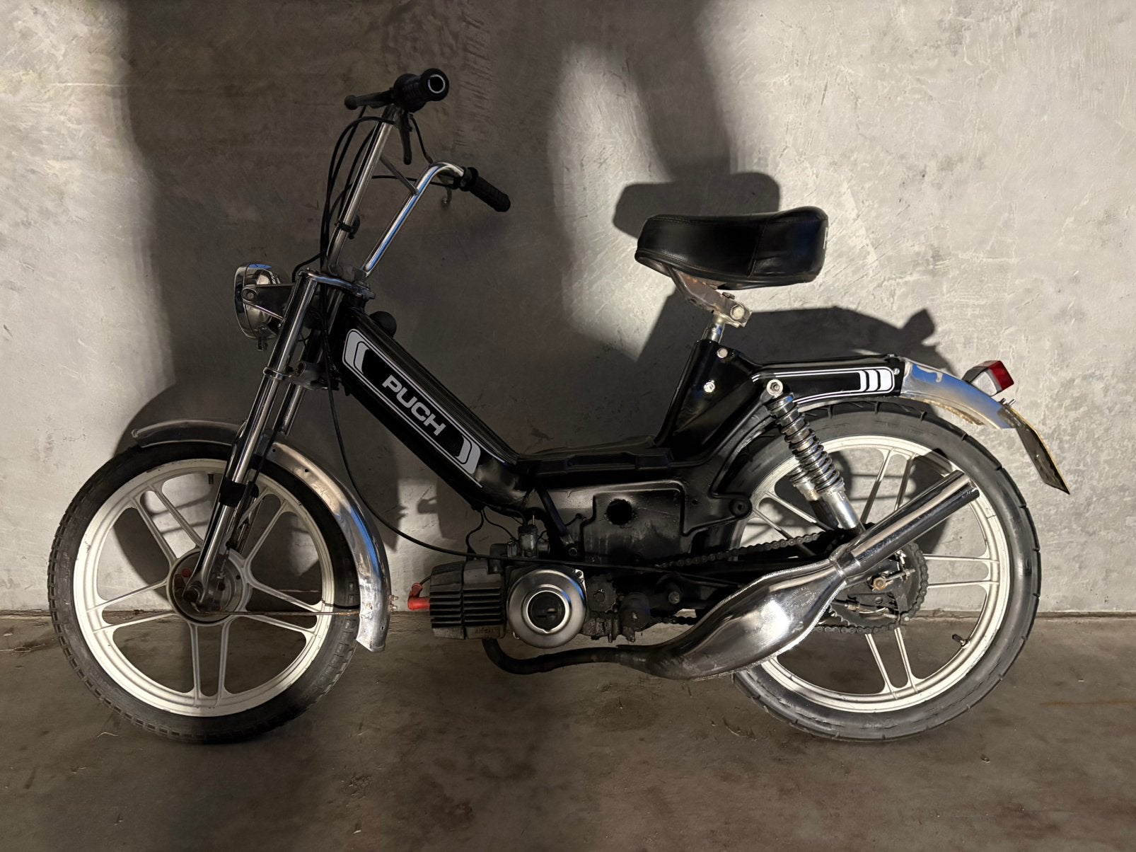 Puch Maxi S geel kenteken, Ophalen, Gebruikt