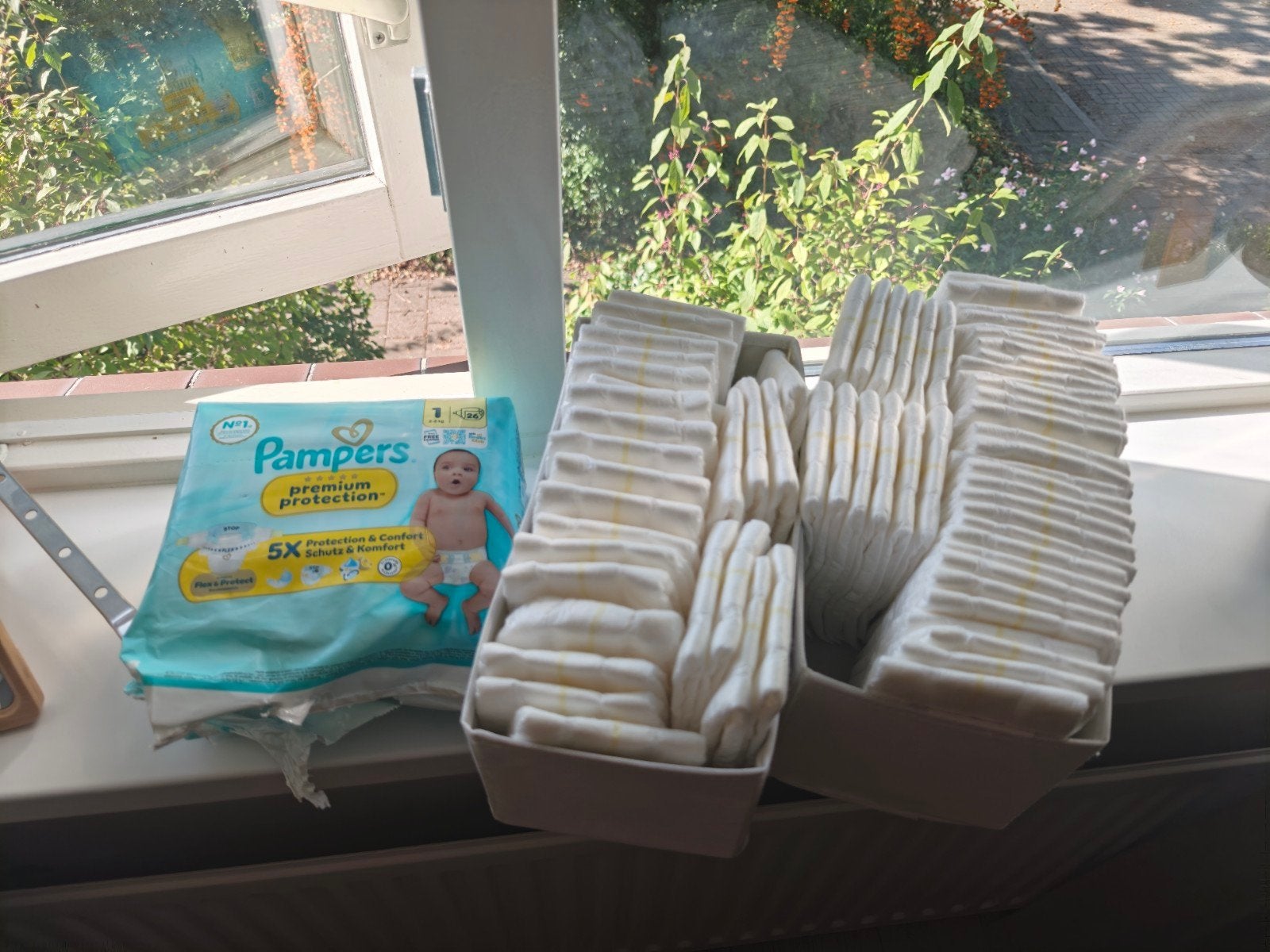 Gratis Luiers Kruidvat en Pampers luiers maat 1 (voor newbor, Ophalen, Nieuw, Maat 50