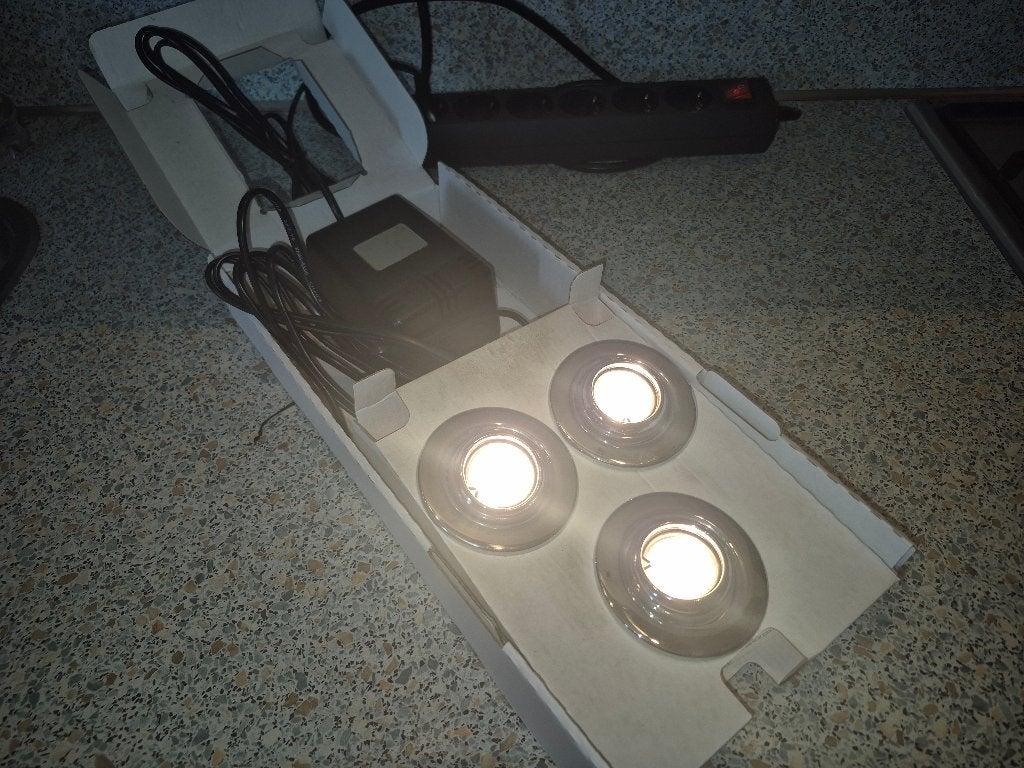 In bouw halogeen set, Ophalen of Verzenden, Nieuw, Minder dan 50 watt, Overige typen