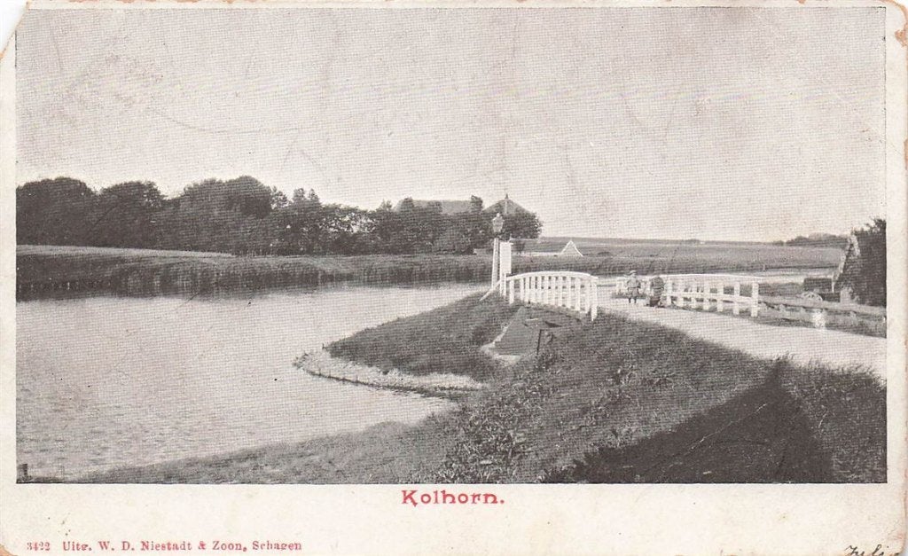 703-321-041 Kolhorn, Verzenden, Voor 1920, Noord-Holland