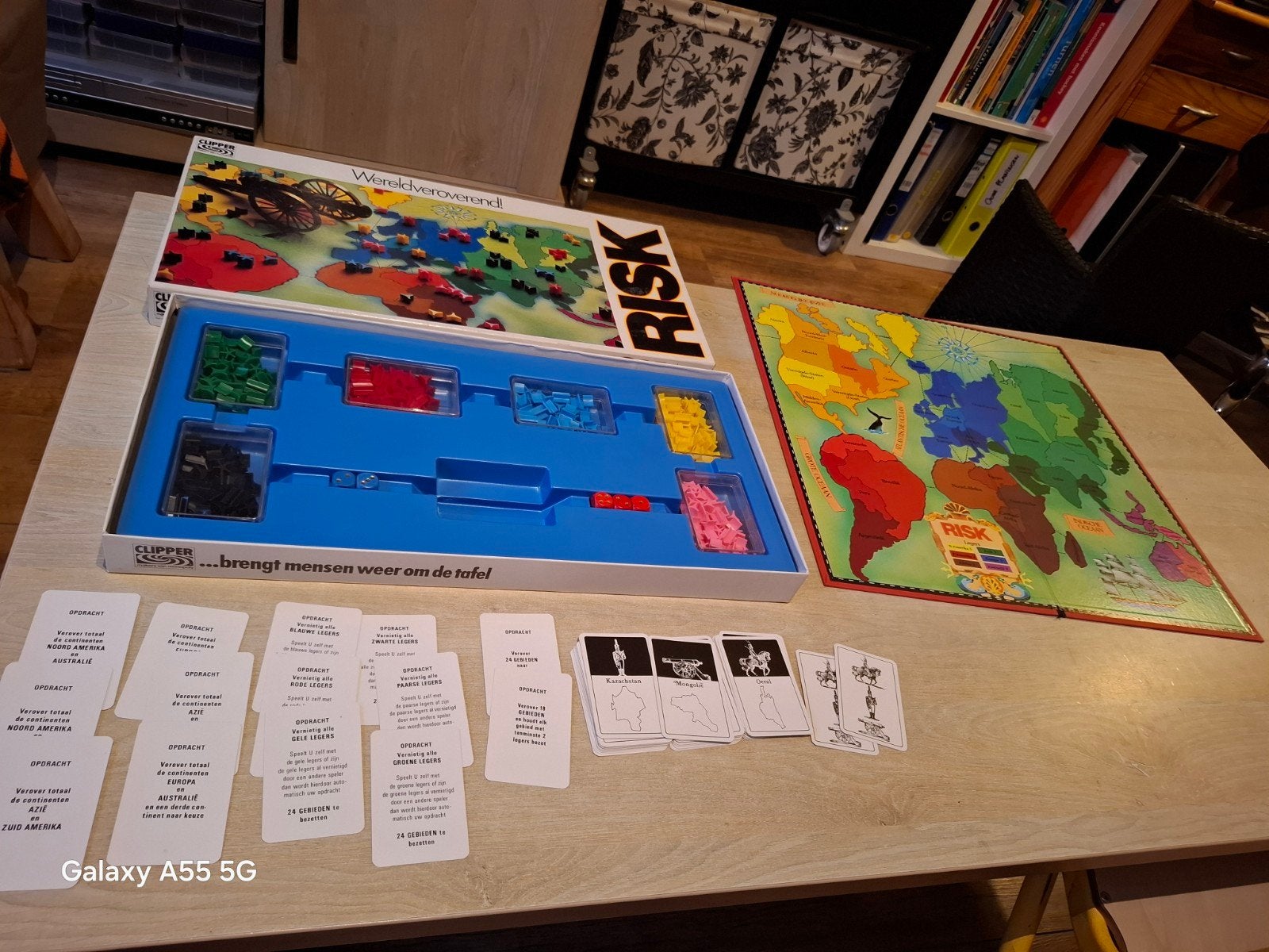 Risk Wereldveroverend! Bordspel - Compleet en Goede Staat, Gebruikt, Clipper, 1027 LS Amsterdam, Nederland, Ophalen of Verzenden