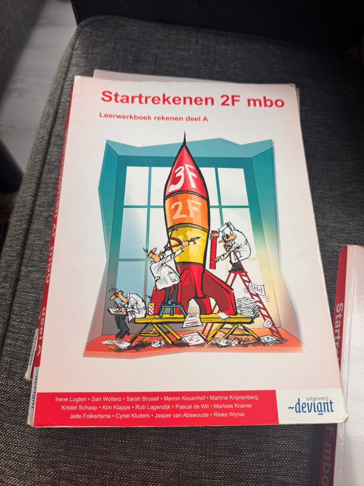 Startrekenen 2F mbo Leerwerkboek rekenen deel A en B, Ophalen of Verzenden, Zo goed als nieuw, Overige niveaus, Overige vakken