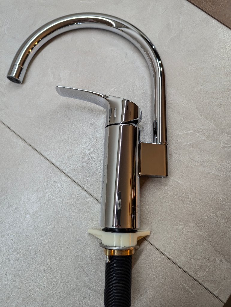 KEUKENKRAAN GROHE Eurosmart  (Hoge Uitloop), Doe-het-zelf en Verbouw, Ophalen of Verzenden, Zo goed als nieuw, Chroom, Kraan