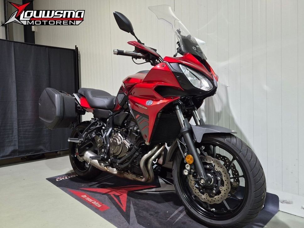 YAMAHA TRACER 700  Nwstaat|Koffers| 9 mt07 700 7  mt09 900, Motoren, 2 cilinders, Bedrijf, Onbekend, Toermotor