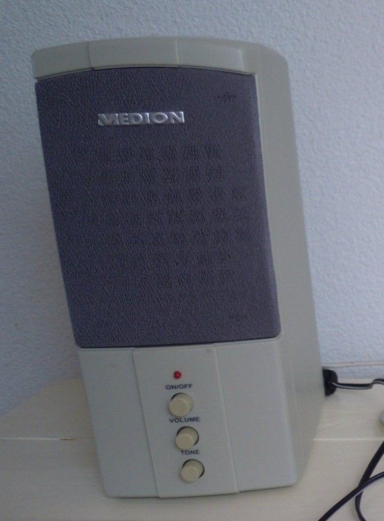 Medion Activ luidsprekers: doe een bod!, Computers en Software, Ophalen of Verzenden, Gebruikt, Medion