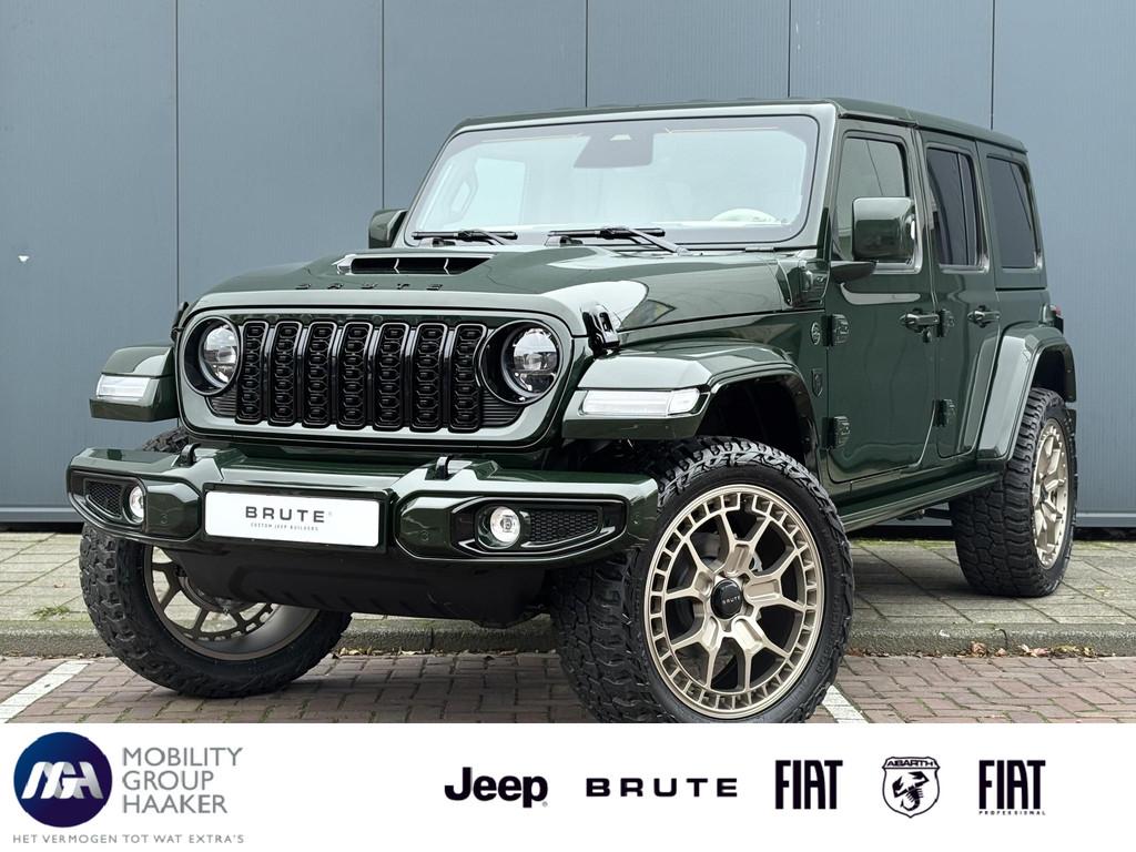 Jeep Wrangler Unlimited Brute 4xe 380 Sahara | BRUTE Active, Auto's, Automaat, Stof, Euro 6, 4 cilinders