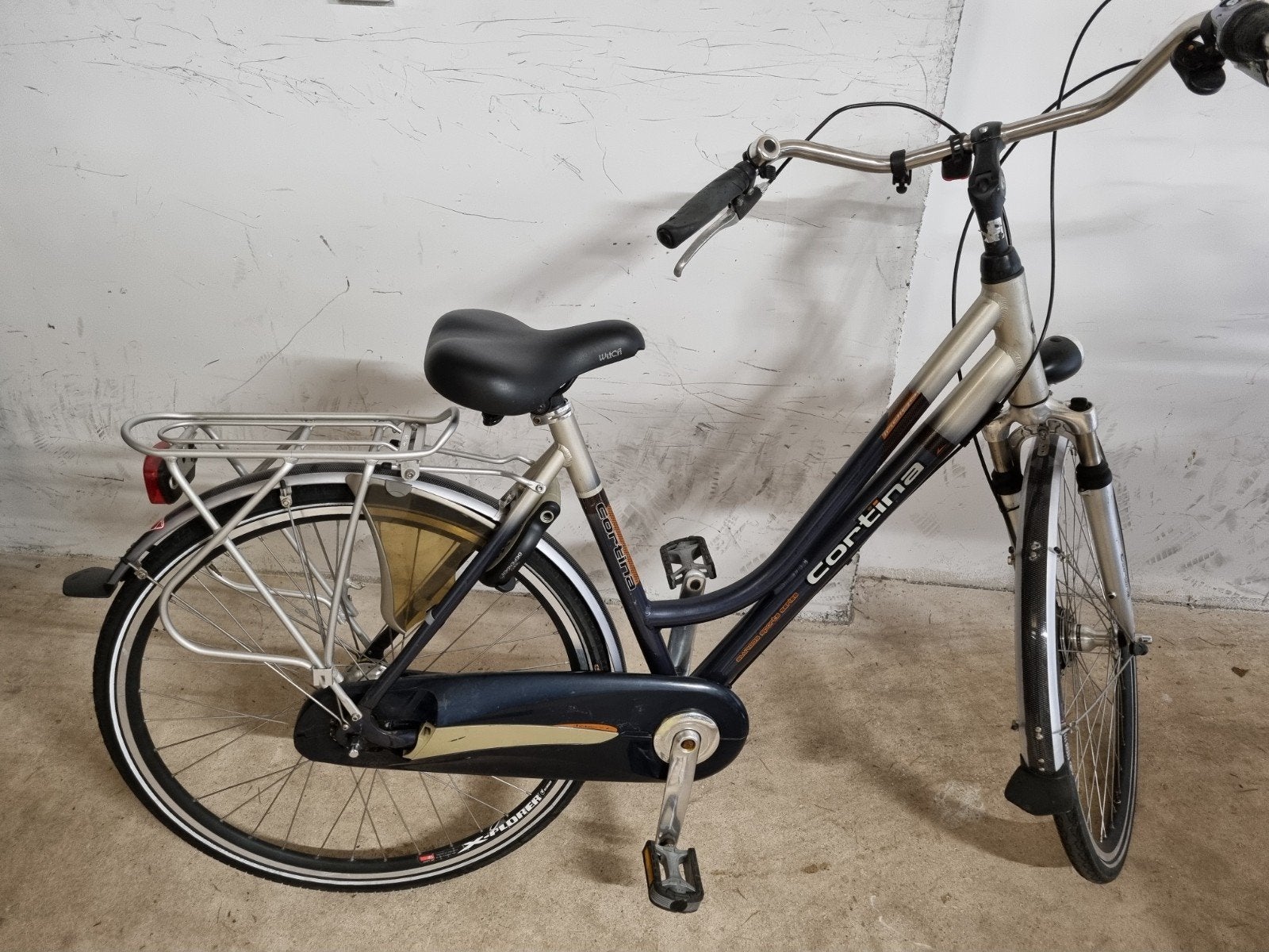 Cortina fiets met frame maat 46, Gebruikt, Versnellingen, Minder dan 47 cm, Trommelrem