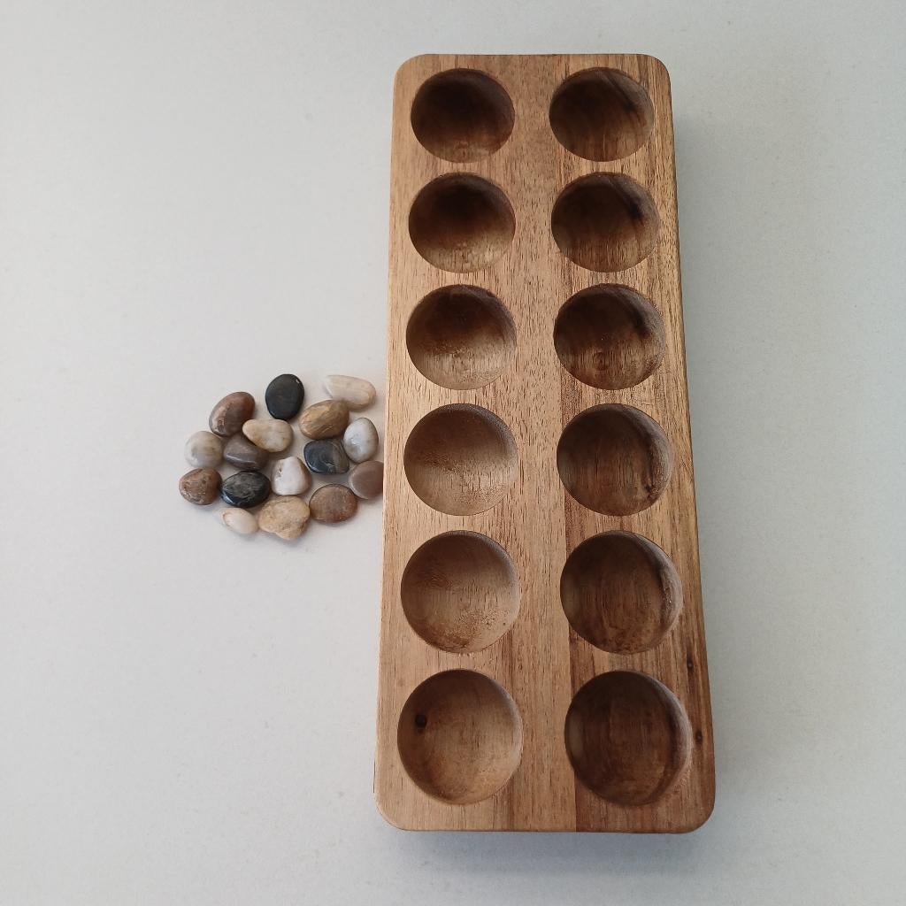 Mancala spel, Gebruikt, Een of twee spelers, Onbekend, Ophalen of Verzenden