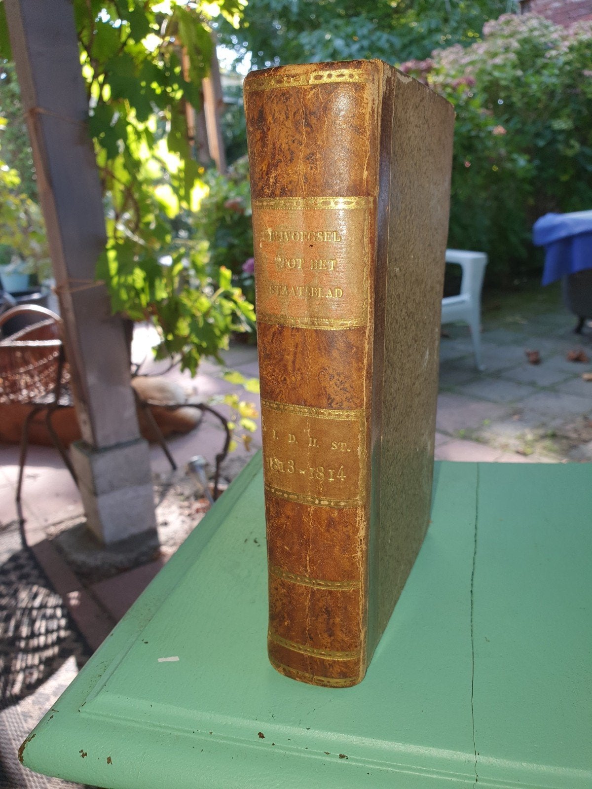 Bijvoegsel tot het Staatsblad 1e deel 2de stuk 1813   - 1814, Antiek en Kunst, Ophalen of Verzenden