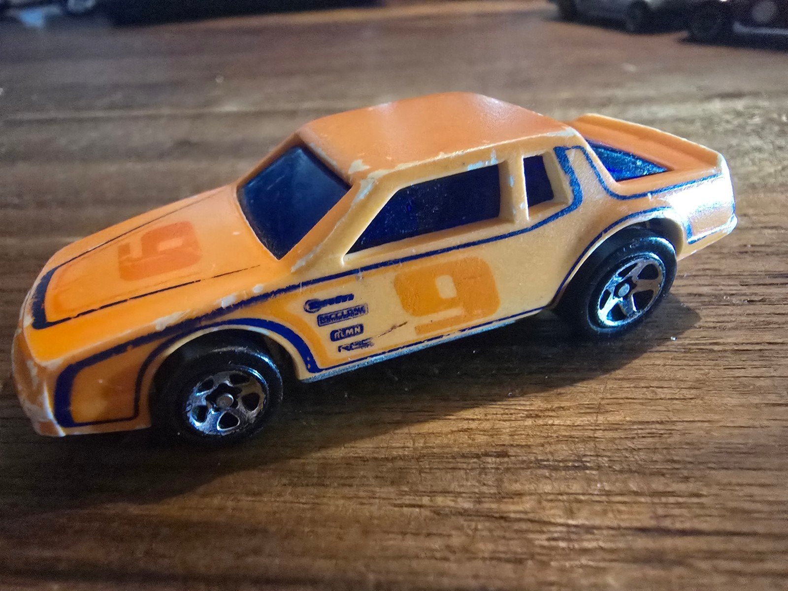 Hot Wheels Chevy Stocker 1988 - Oranje Raceauto, Ophalen of Verzenden, Gebruikt