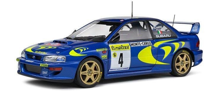 Subaru Impreza 22b P. Liatti Rally Monte Carlo '97 #4, Solido, Solido, Rue de L' Ecusson 2, 56120 Josselin France, Nieuw