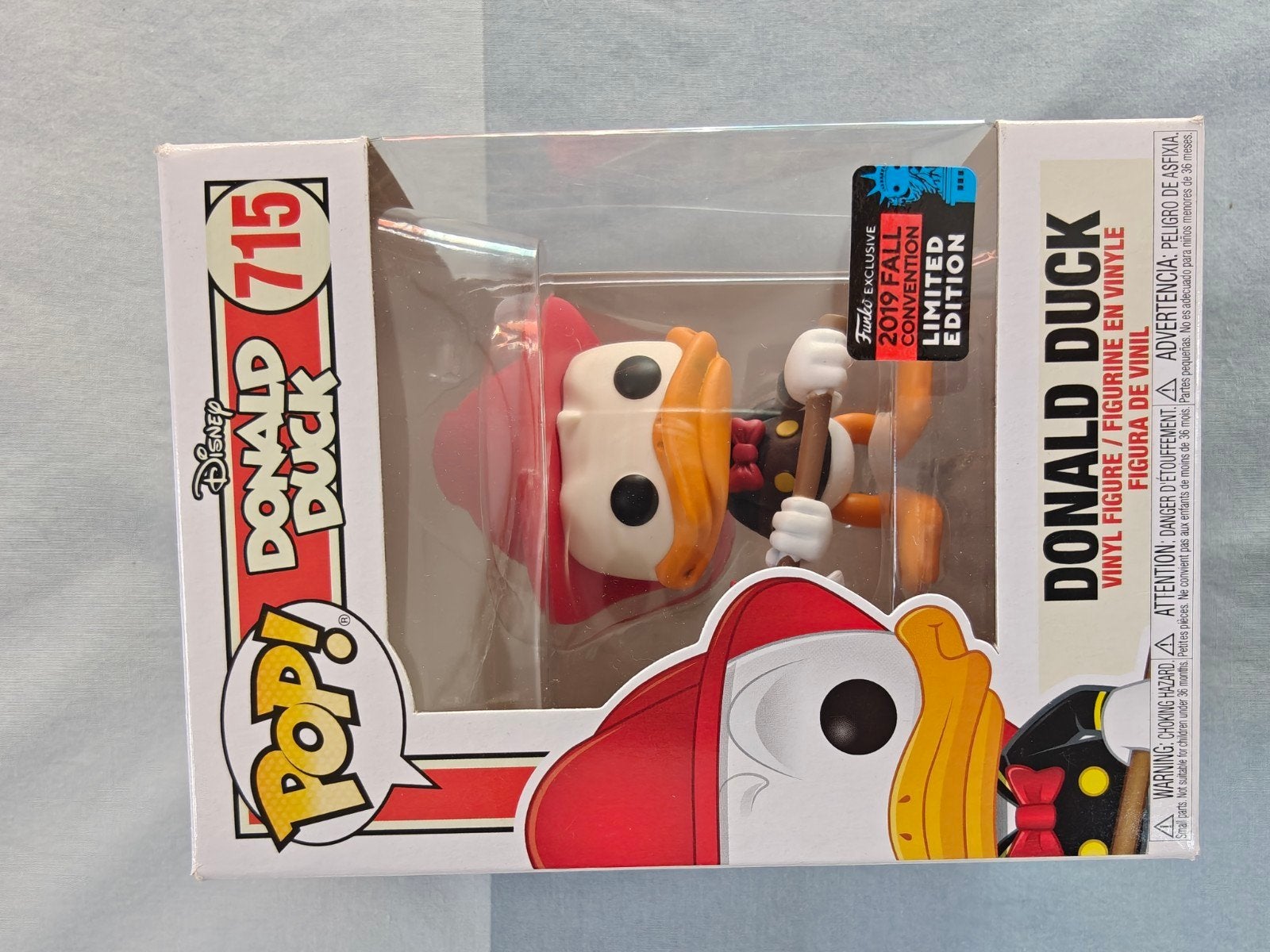Funko Pop Donald Duck brandweerman #715, Ophalen of Verzenden, Zo goed als nieuw