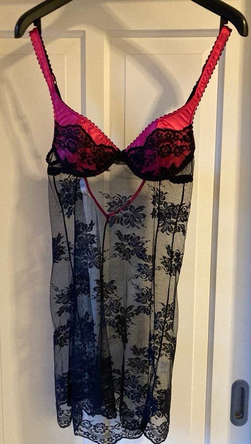 Hunkemöller maat M nacht kleding, Verzenden, Zwart, Overige typen