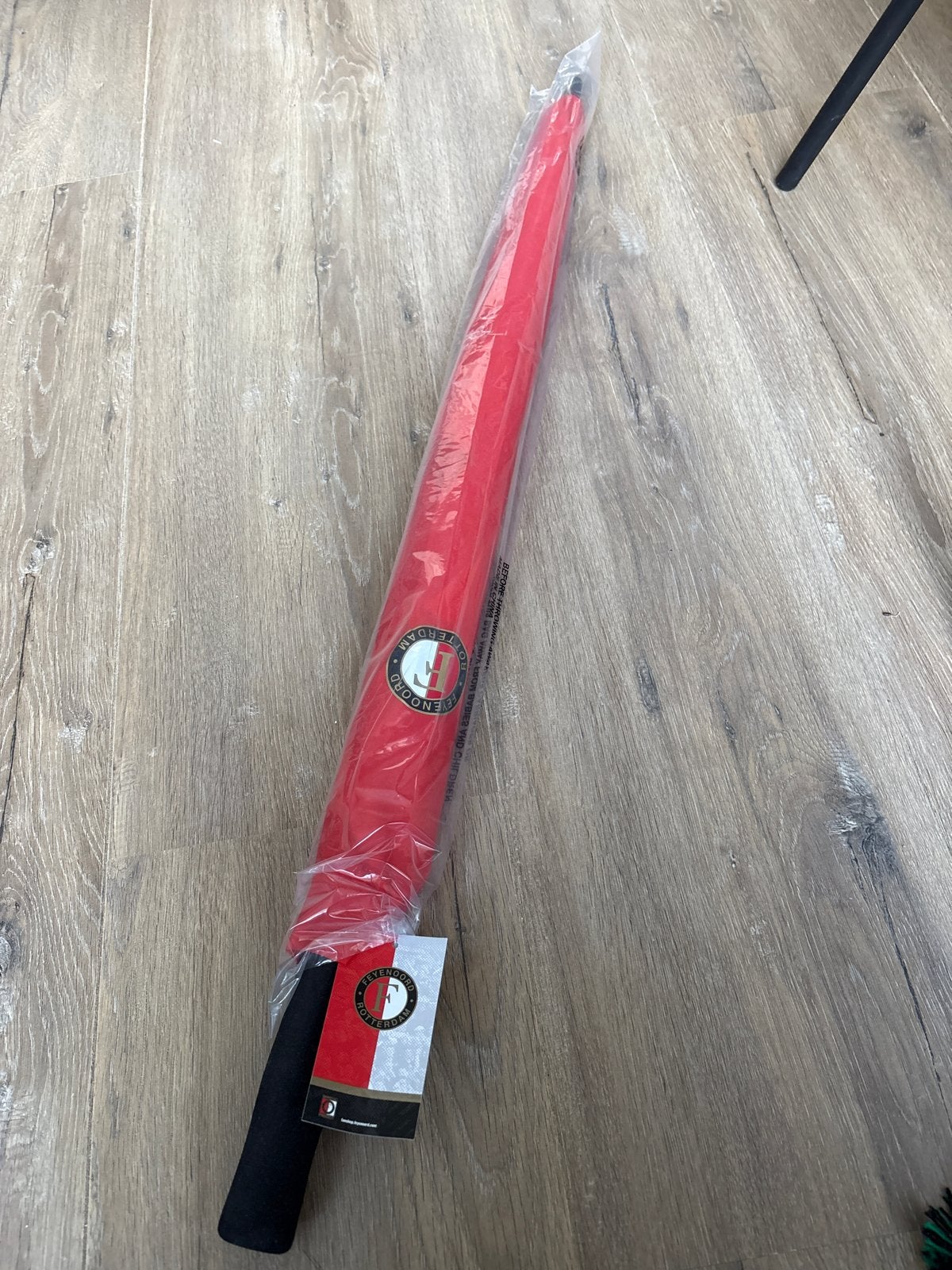 Nieuwe Feyenoord paraplu - Rood, Sieraden, Tassen en Uiterlijk, Ophalen of Verzenden, Nieuw, Rood
