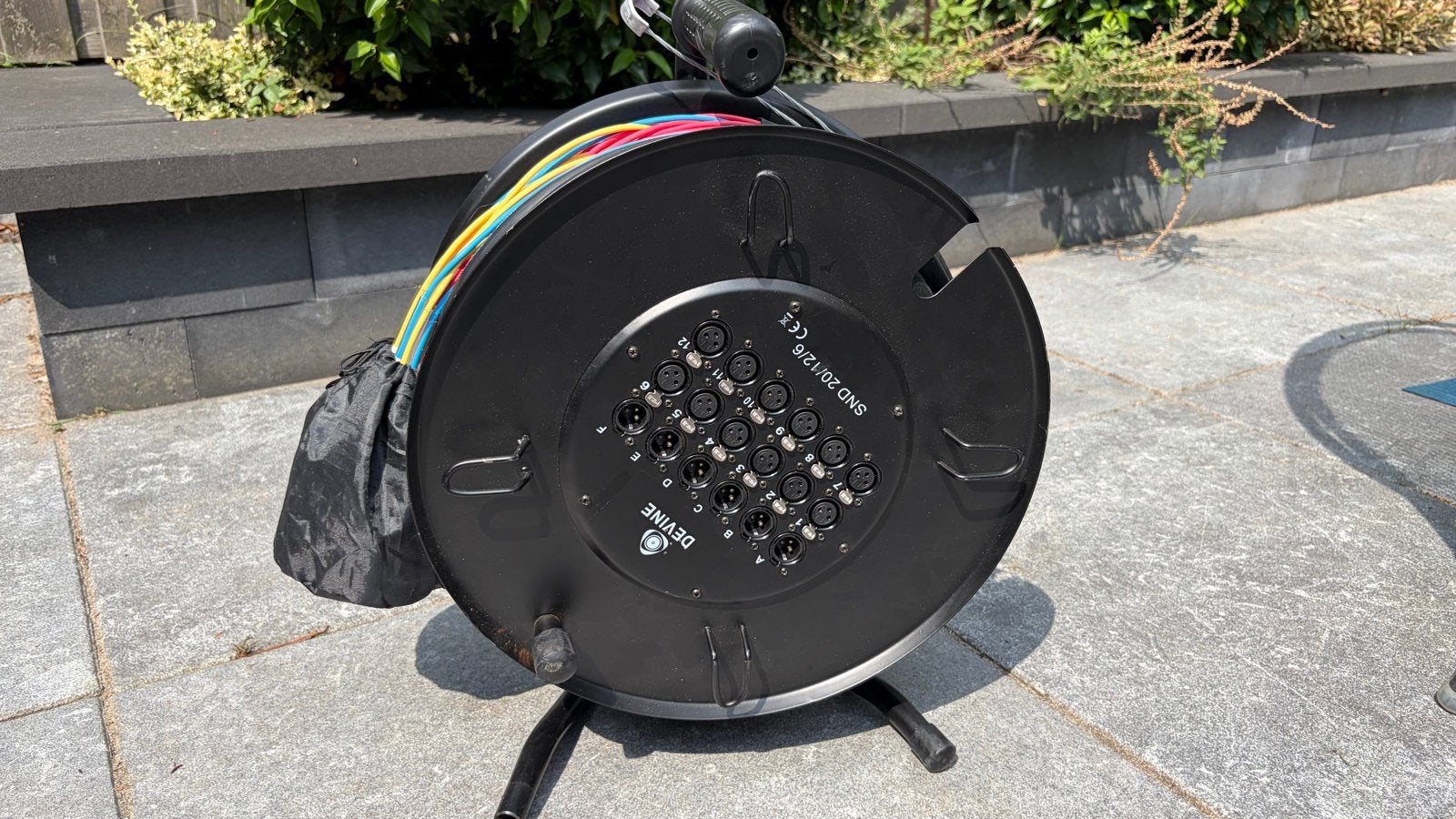 Devine Multicore Kabelhaspel 20/12/8, Ophalen, Zo goed als nieuw, Apparatuur