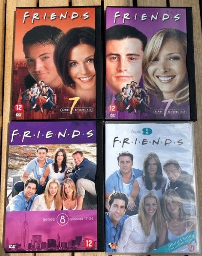Diverse dvd’s van tv serie friends, Alle leeftijden, Ophalen of Verzenden, Zo goed als nieuw, Komedie