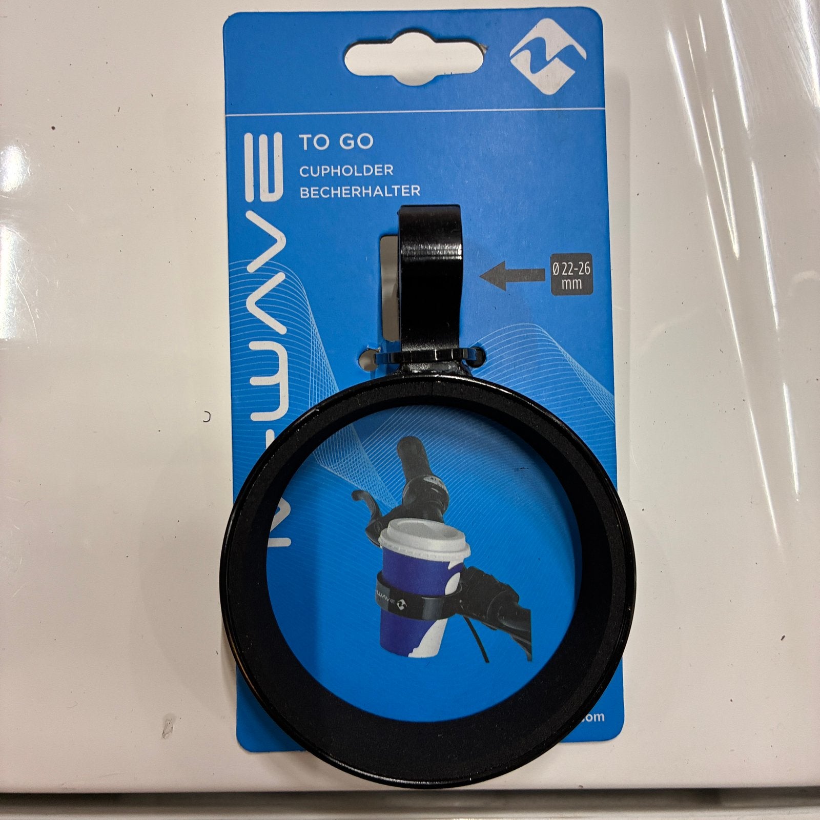Bekerhouder voor aan fietsstuur m-wave nieuw, Ophalen of Verzenden, Zo goed als nieuw