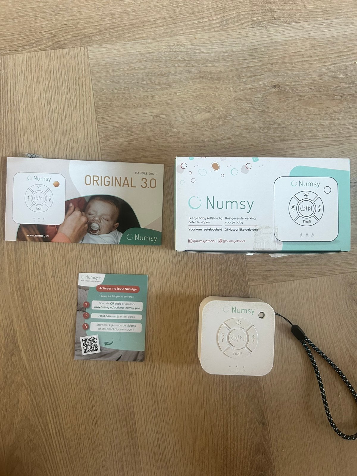 White noise apparaat baby Numsy, Verzenden, Gebruikt
