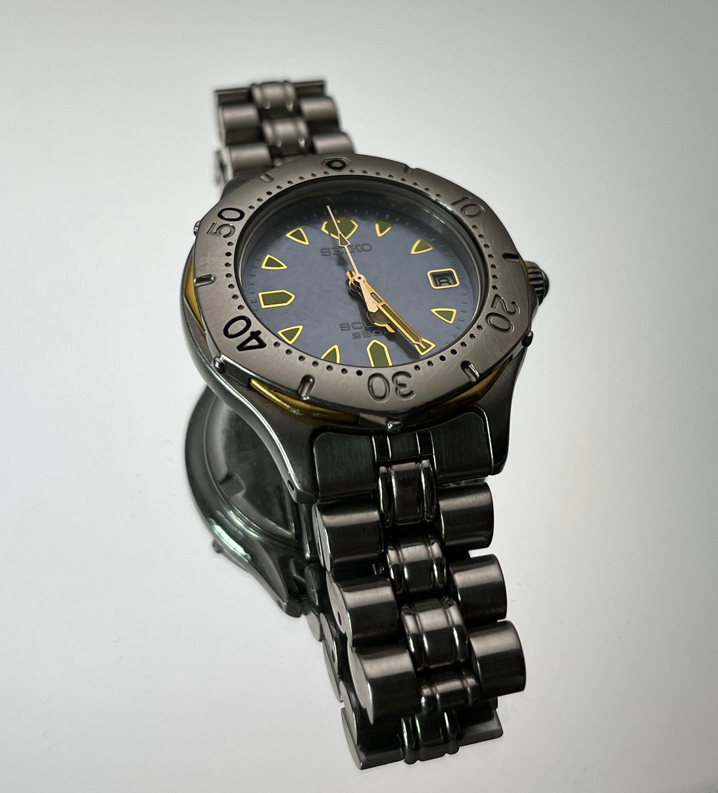 Seiko Scuba Air Diver’s 7N35-6070, Sieraden, Tassen en Uiterlijk, Horloges | Heren, Ophalen of Verzenden, Zo goed als nieuw, Staal