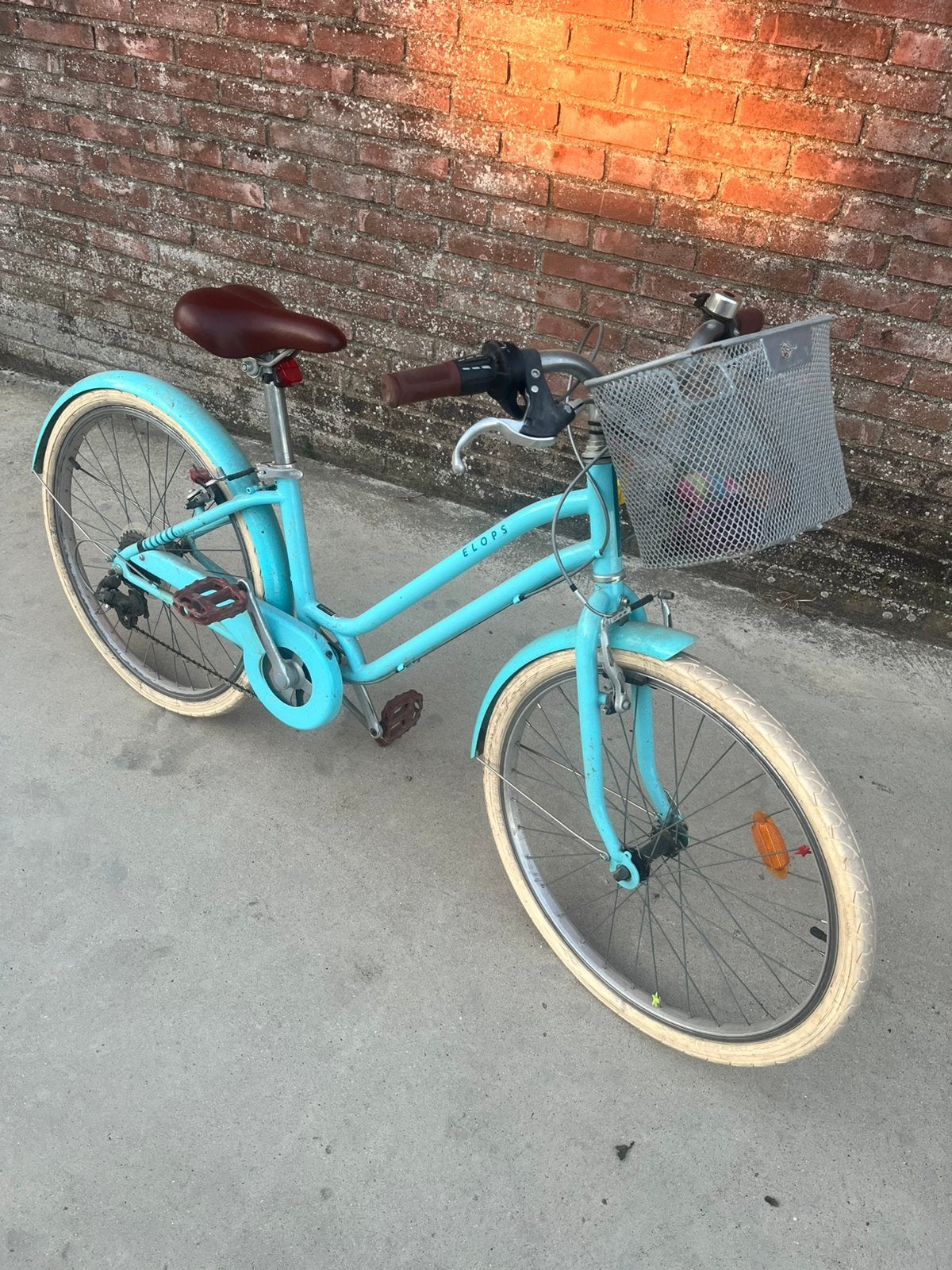 Kinderfiets, Fietsen en Brommers, Fietsen | Cruisers en Lowriders, Ophalen, Staal, Velgrem, Overige typen